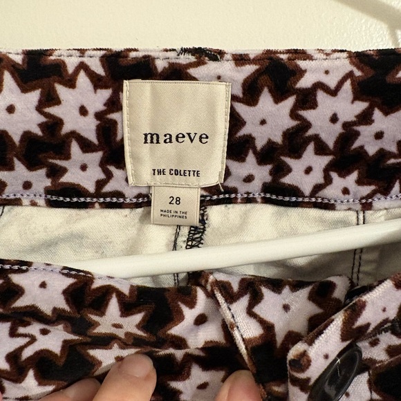 Maeve Colette Velvet Pants - Picture 5 of 5